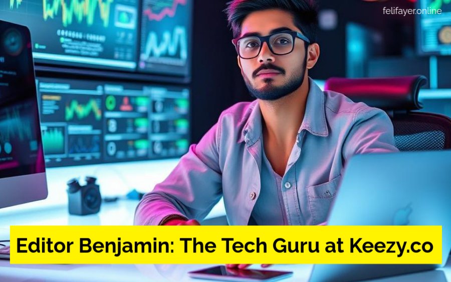 Editor Benjamin: The Tech Guru at Keezy.co