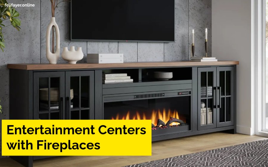 Entertainment Centers with Fireplaces